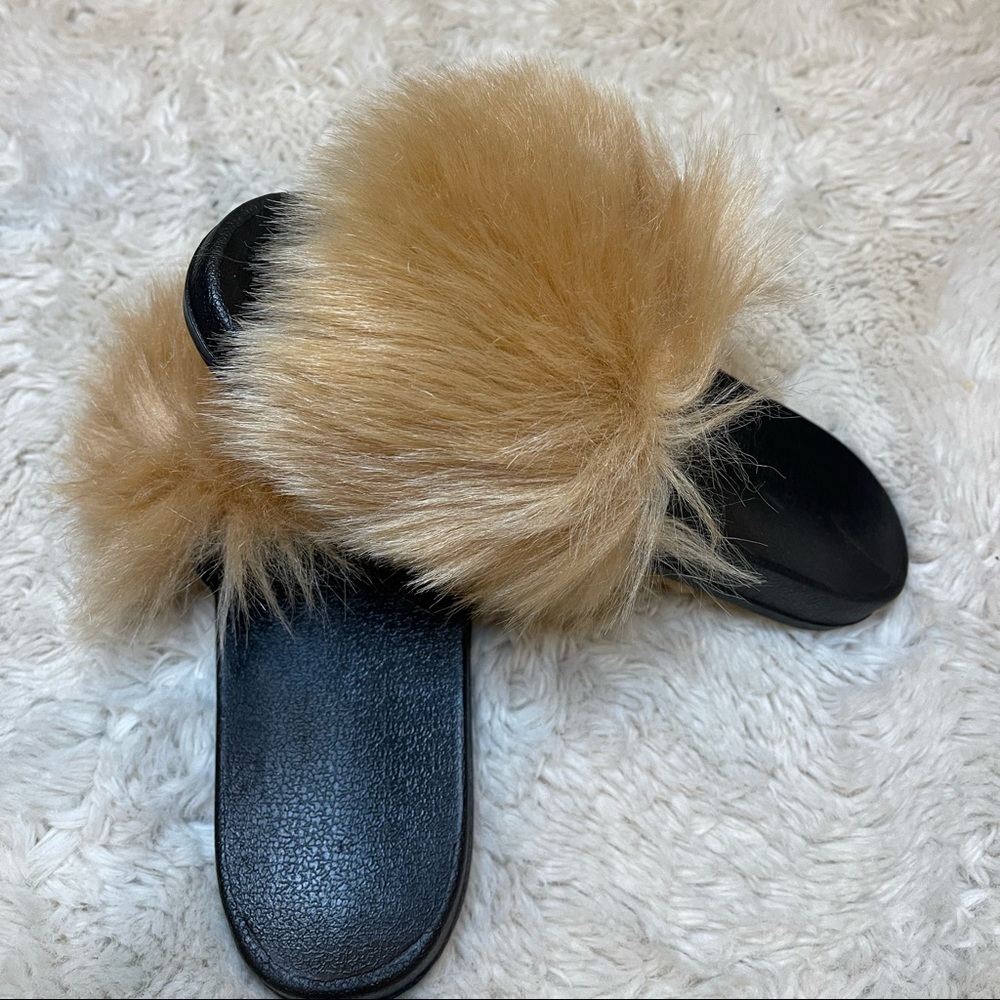 Fur Sandals